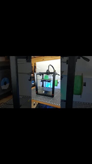 Ender 5 S1 printing a 🎄 #3dprinting #creality #ender5