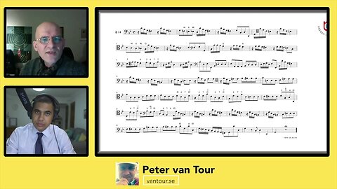 Peter van Tour demonstrates how to realize a partimento by Francesco Durante