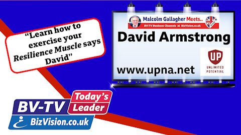 Learn how to exercise your resilience muscle days author David Armstrong on BV-TV Show