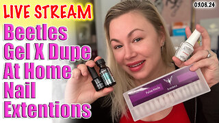 Live Beetles Gel X Dupe Nail Extentions | Amazon Nail Finds| Wannabe Beauty Guru