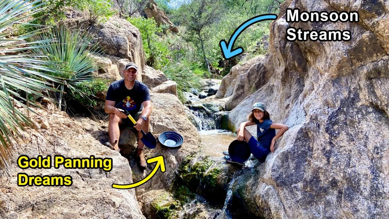 Monsoon Streams and How NOT to Pan for Gold