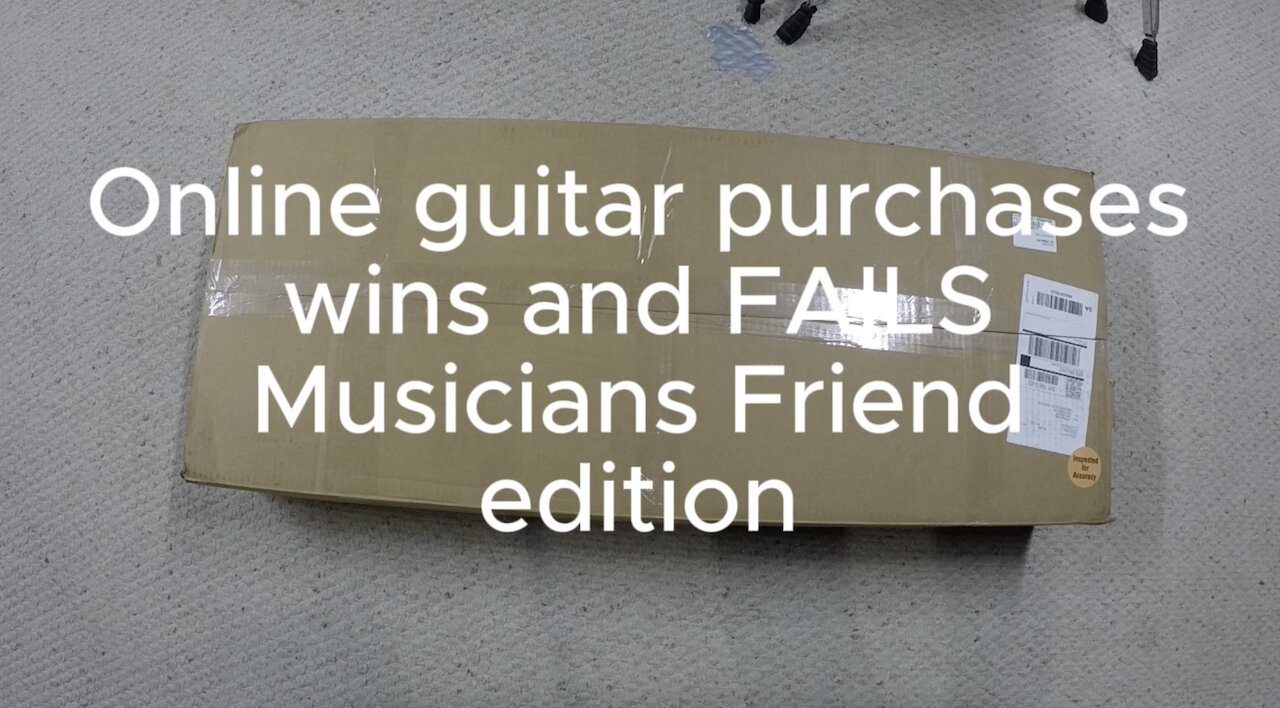 Online guitar purchase Gibson Musicians Friend Guitar Center win or fail