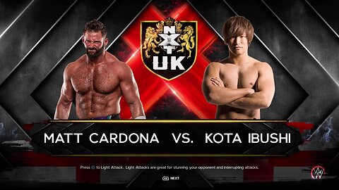 WWE 2k23 Matt Cardona vs Kota Ibushi