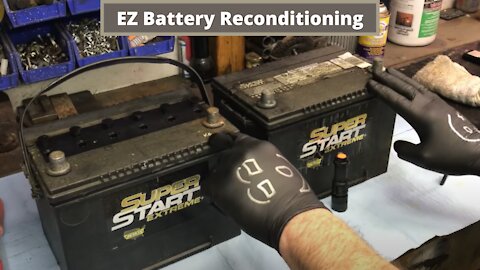 EZ Battery Reconditioning - Never buy batteries again