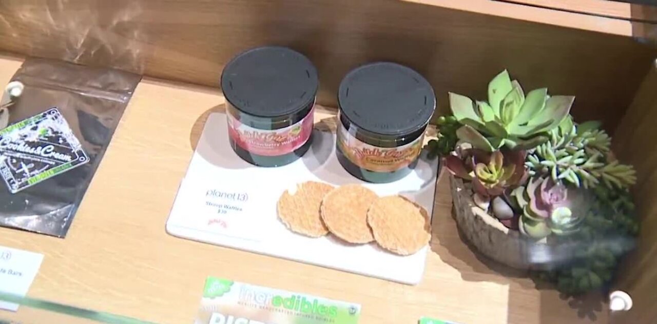 Las Vegas dispensaries busy for 4/20