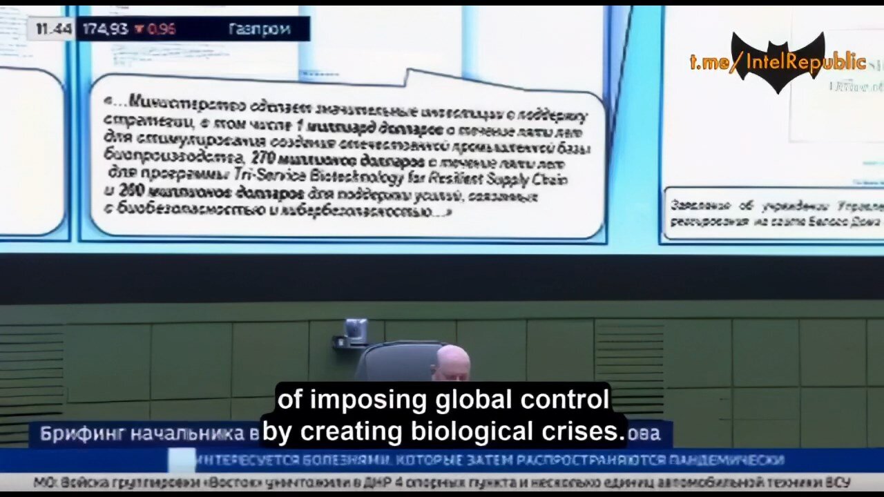 Russian MIL Claimed - US manufactured Biological Crises in 2019