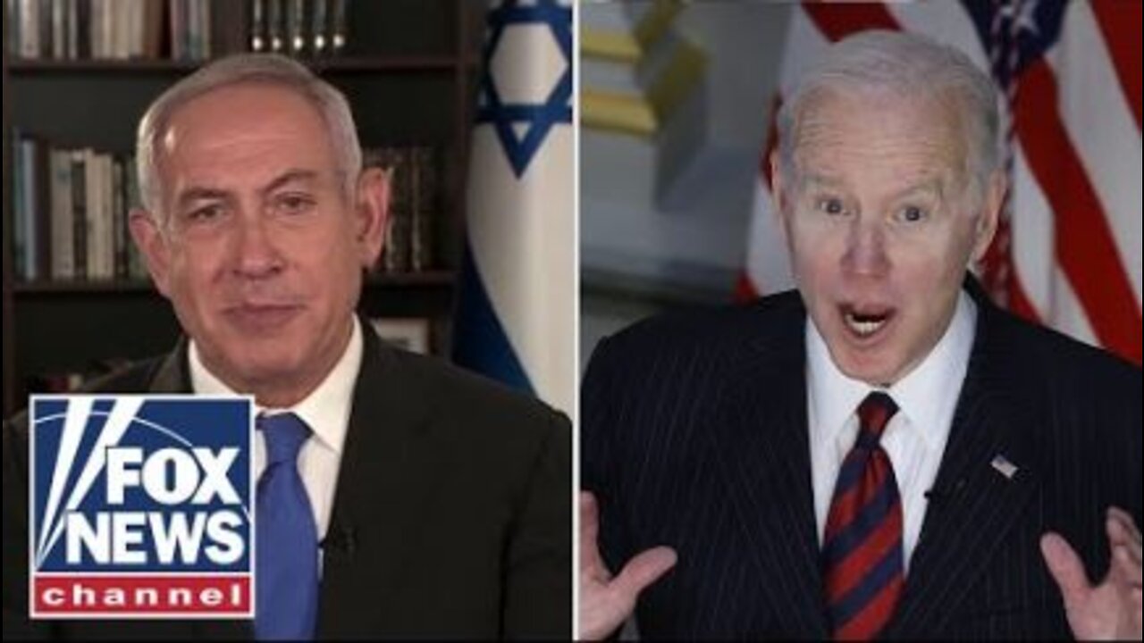 Netanyahu: This from Biden is a 'most dangerous development'