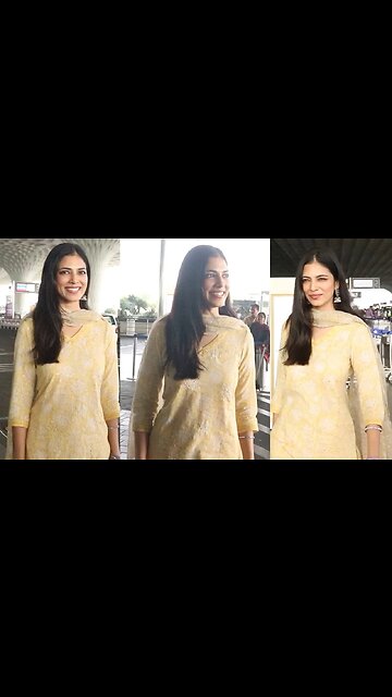 Malavika Mohanan Spotted At Airport