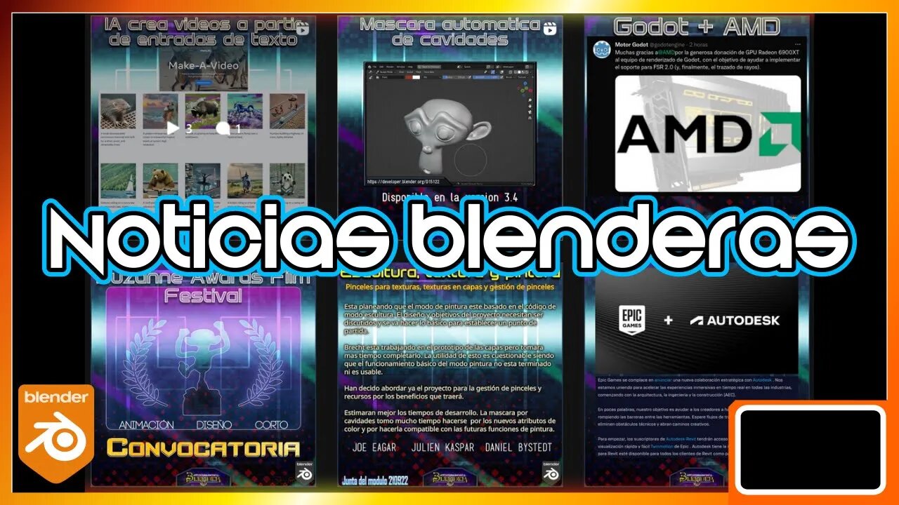 #Blender #Noticias de las semana del 22 al 29 de Septiembre del 2022