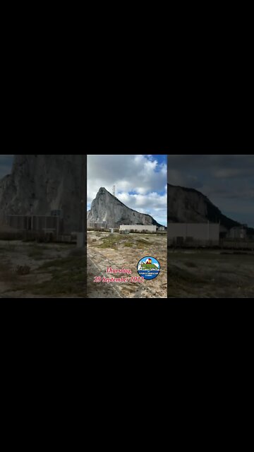 Gibraltar Clouds Views from Both Sides of The Rock #shorts