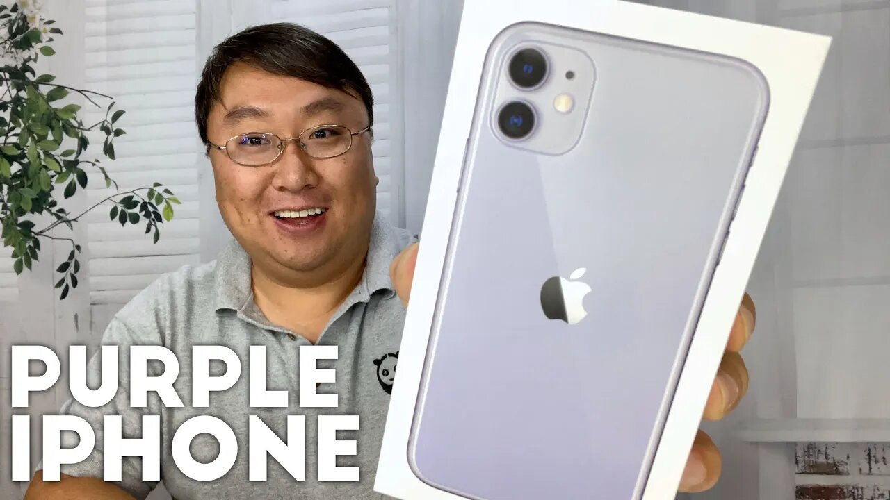 Purple iPhone 11 Unboxing