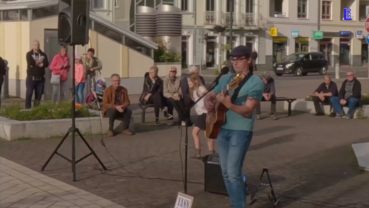 Demmin - Teil I Yann Song King auf dem Markt in Demmin 10-08-2023