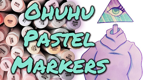 Ohuhu Pastel Brush Markers Review