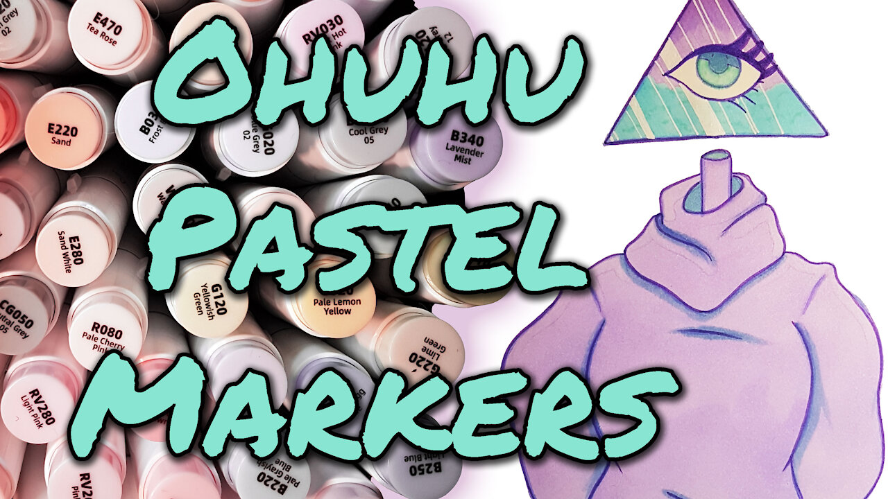 Ohuhu Pastel Brush Markers Review