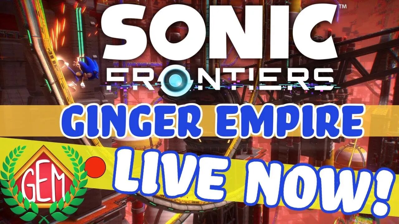 🔴Sonic Frontiers LIVE! Day 1 Exploring! 🔴