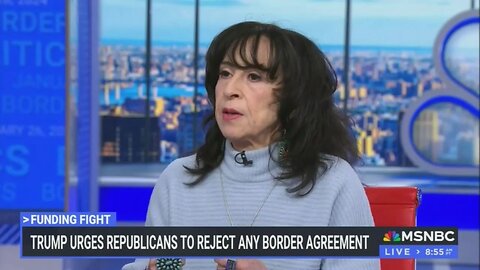 MSNBC's Maria Hinojosa Lies About Illegal Aliens Not Sneaking Across Border