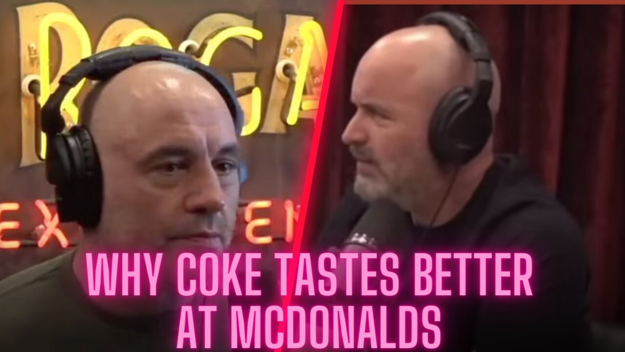 Why Coke Tastes Better at MCDonalds
