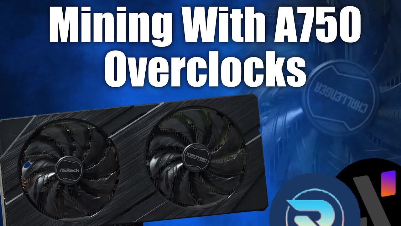 ASRock A750 Mining With Overclocks