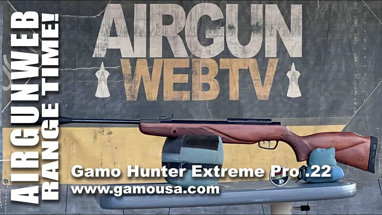 AIRGUN RANGE TIME - Gamo Hunter Extreme Pro .22 Cal - Old School Airgunning! - GAMOUSA.COM exclusive