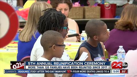 5th Annual Reunification Ceremony