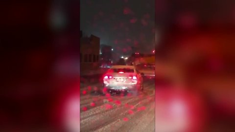 Train slams into snow plow in Cuyahoga Falls