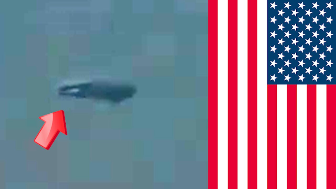 Hard to see over the US but a saucer-shaped UFO was sighted [Space]