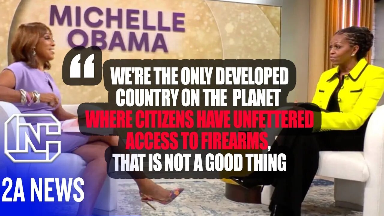 Michelle Obama Says We're The Only Country With Unfettered Access To Guns & It's Not A Good Thing