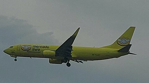 Boeing 737-800F PS-GFF vindo de Porto Velho para Manaus