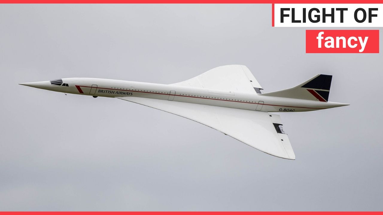 Concorde takes to the sky for first time in years