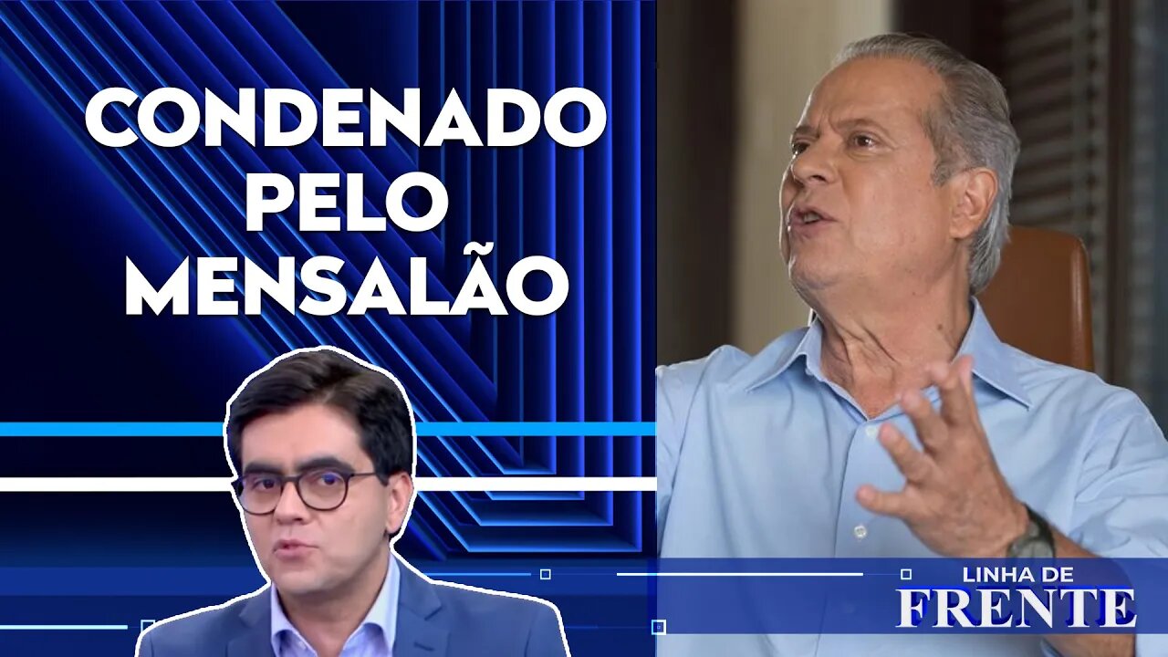 José Dirceu está entre os coordenadores da campanha de Lula | LINHA DE FRENTE