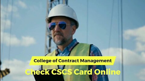 Check CSCS Card Online | Learn How