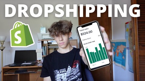 I Tried Shopify Dropshipping For 1 Month (With NO Money)