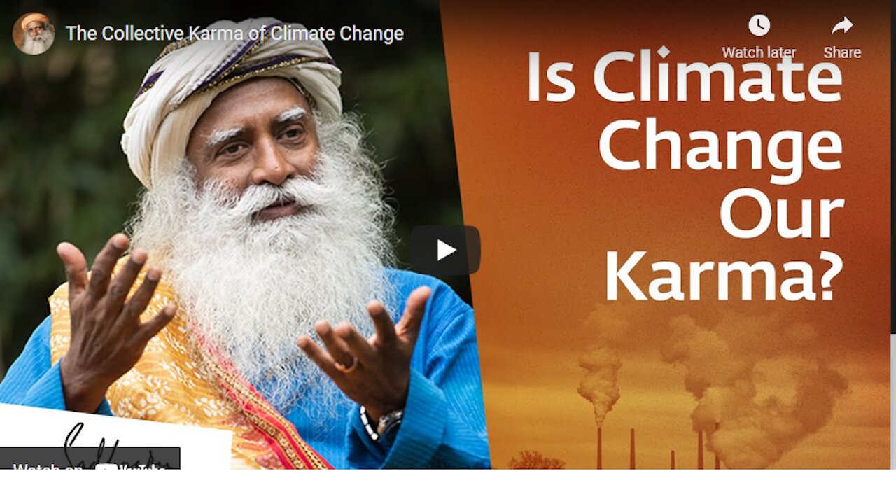 The Collective Karma of Climate Change