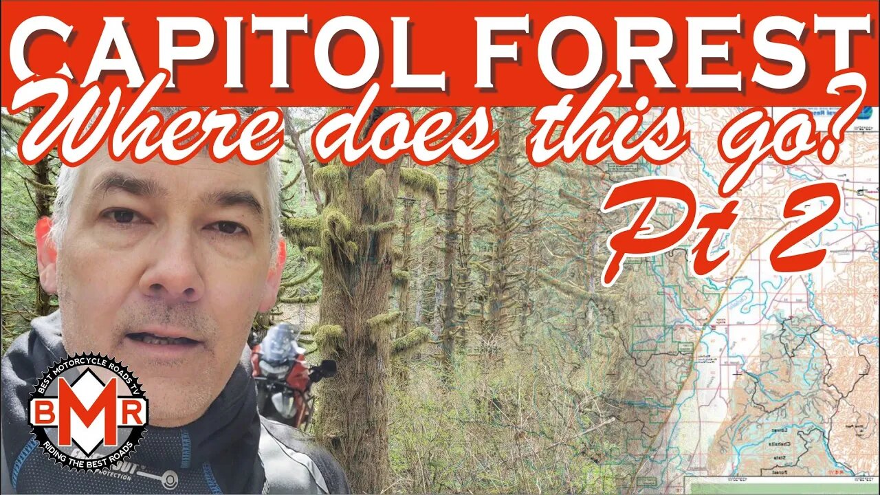 Motorcycle ADV Capitol Forest, WA | PART 2 | KLR 650 | C-LINE