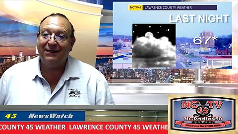 NCTV45 LAWRENCE COUNTY 45 WEATHER MONDAY SEPTEMBER 4 2023