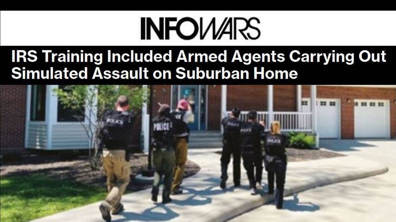 IRS Training Included Armed Agents Carrying Out Simulated Assault on Suburban Home