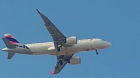 Airbus A320NEO PR-XBF coming from Brasília to Fortaleza