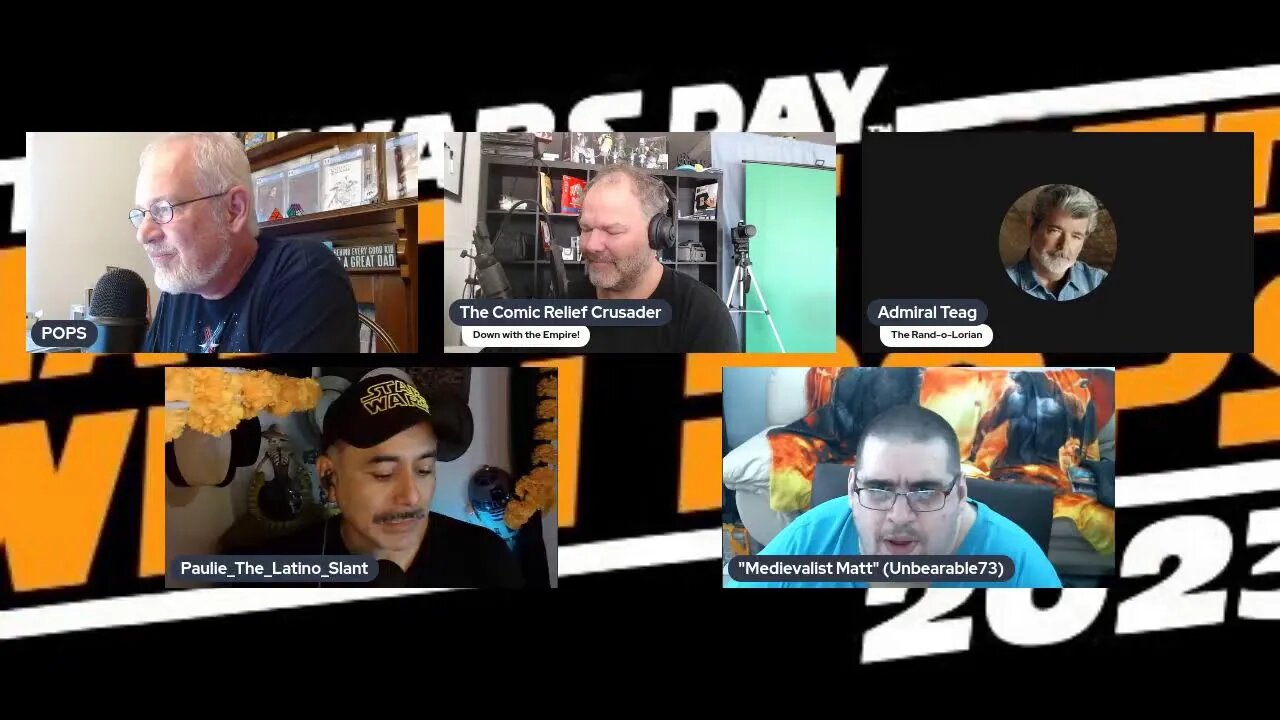 Talkin' STAR WARS with POPS!