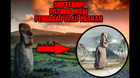 Misteri!!!patung moai penjaga pulau paskah