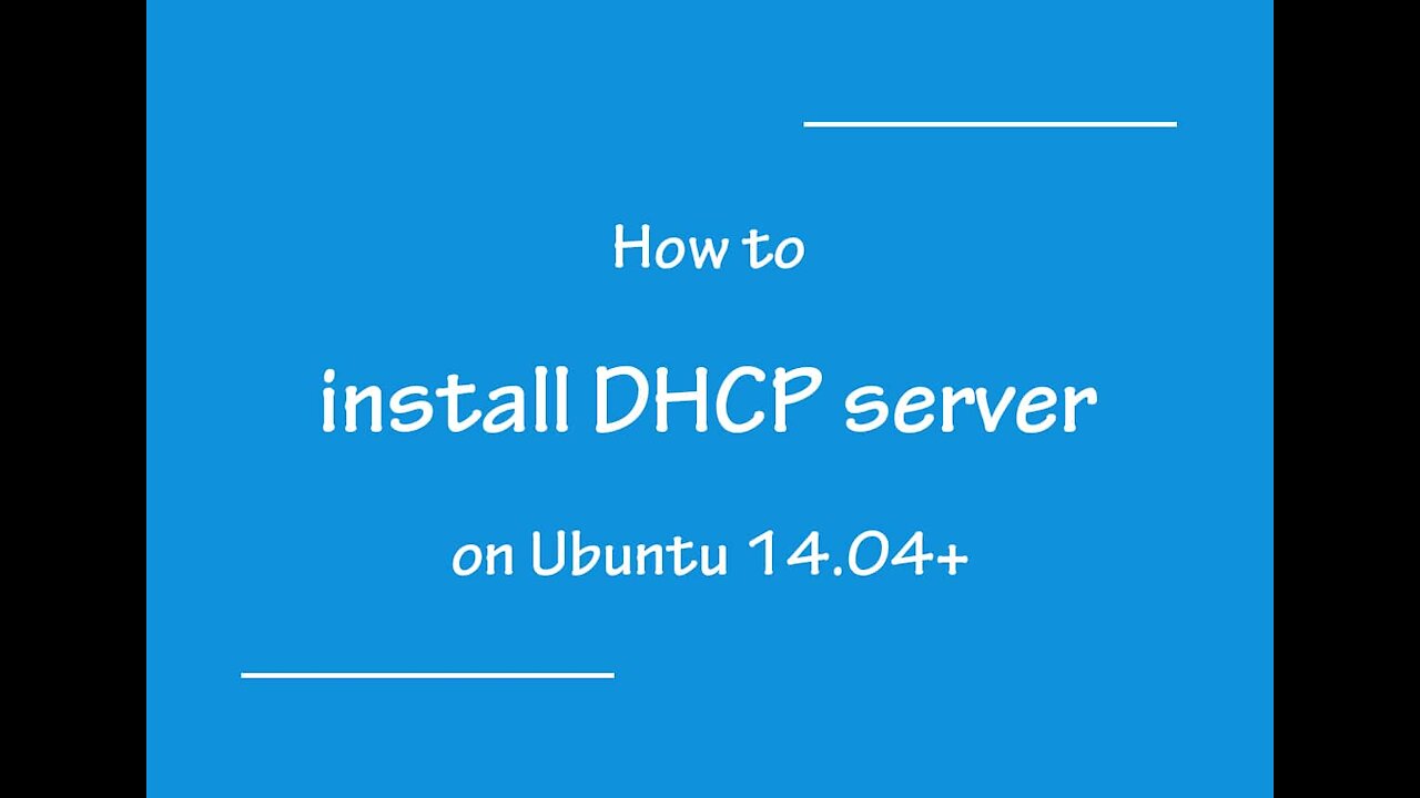 [VPS House] How to install DHCP server on Ubuntu 14.04+?