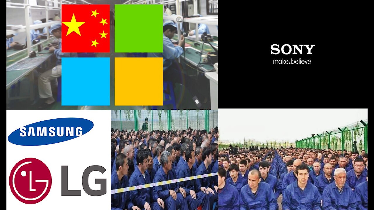 Microsoft, Sony, Samsung & LG Connected to Uyghur Slave Labor, Sony Censors Anime & Supports Slavery