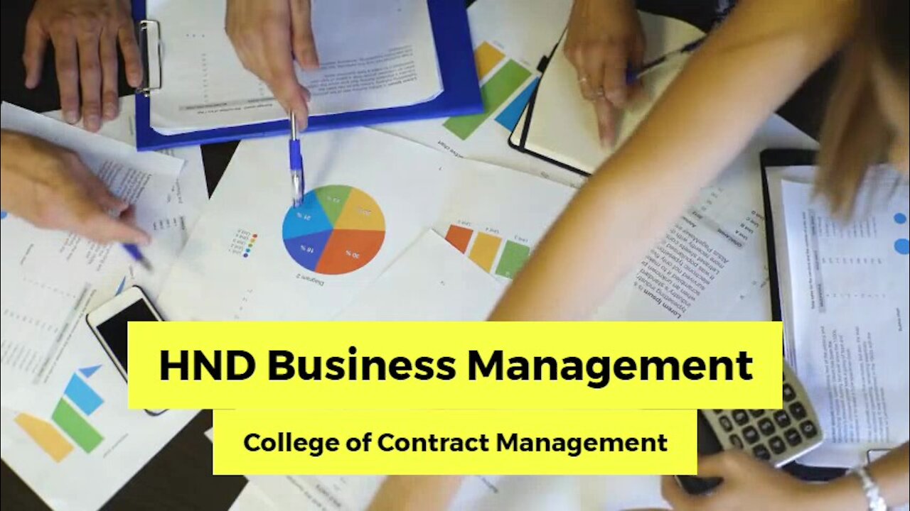 HND Business Management - BTEC level 5