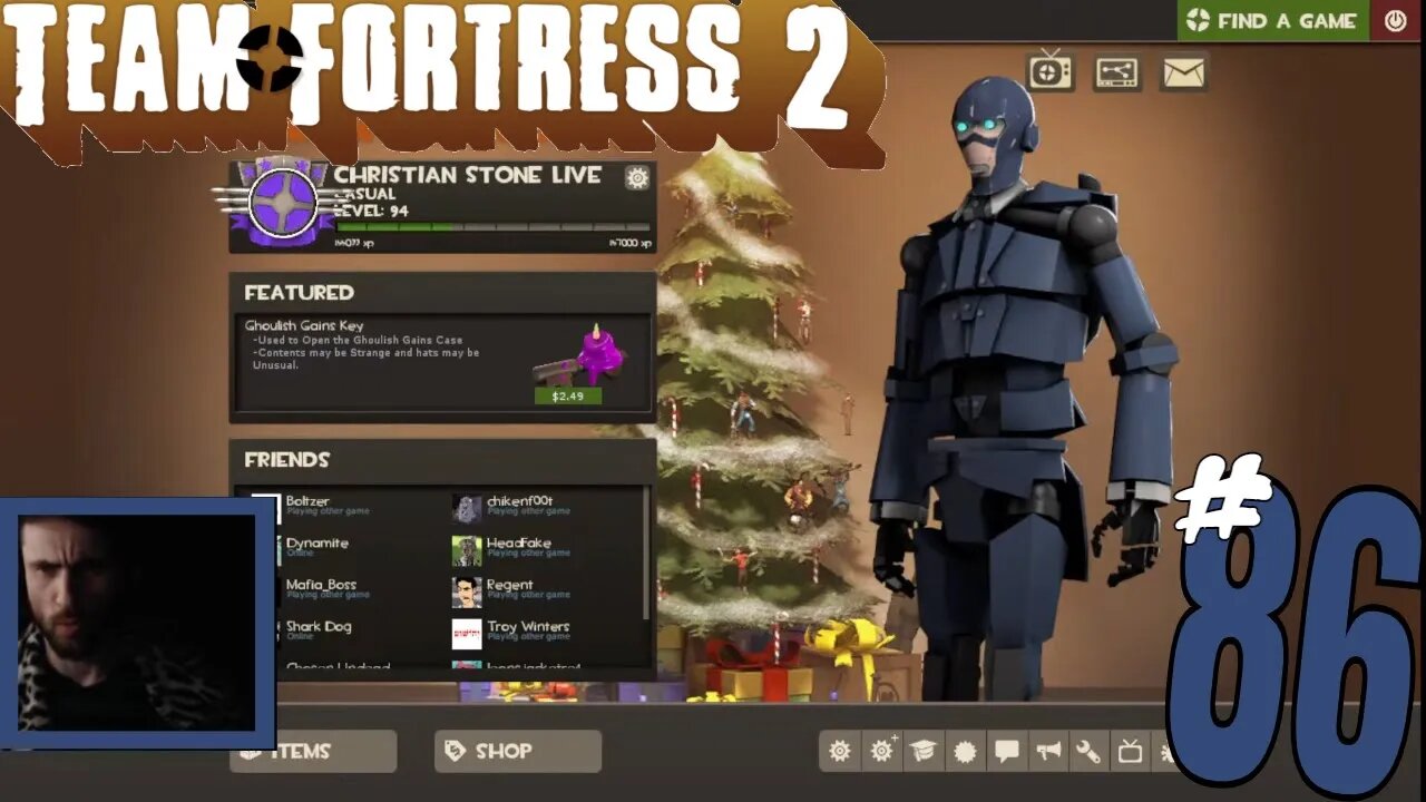 #86 Team Fortress 2 "Why are Gay Ppl Super Manipulative?" Christian Stone LIVE