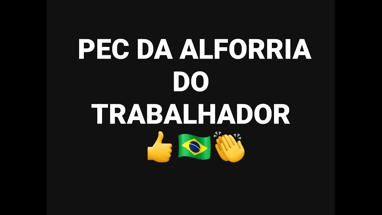 A liberdade do trabalhador brasileiro