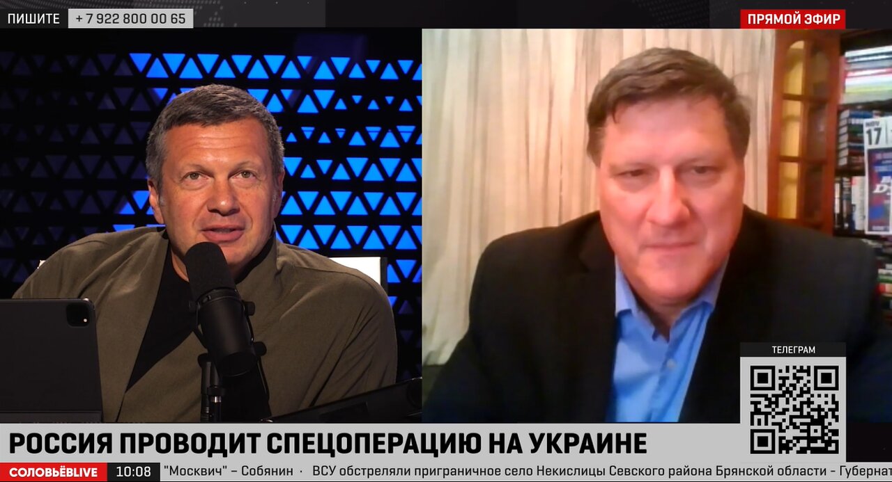 Scott Ritter with Vladimir Soloviev: Russian Special Military Operation in Ukraine