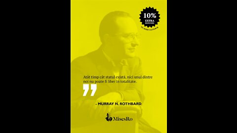 Murray N. Rothbard: Ce le-a facut statul banilor nostri?