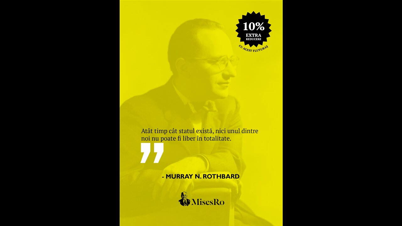 Murray N. Rothbard: Ce le-a facut statul banilor nostri?