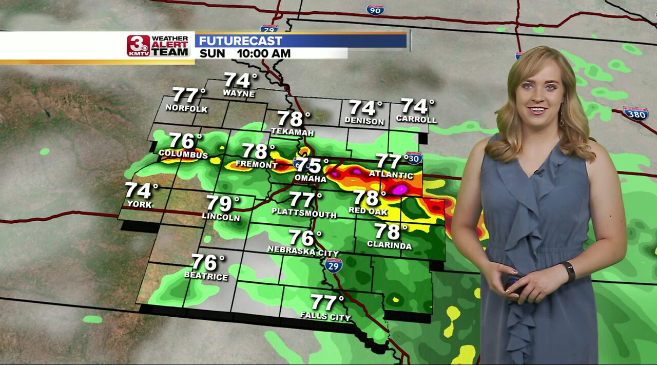 Audra's Sunday Forecast