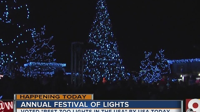 Cincinnati Zooâs Festival of Lights kicks off