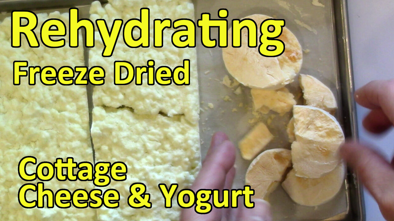 Rehydrating Test - Yogurt & Cottage Cheese